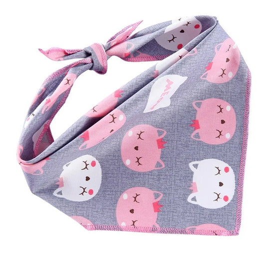 Spring Kitty Bandana